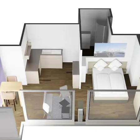 Haus-lisa Studio 1 * Emden